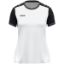 Afbeeldingen van Shirt Dynamic KM damesmaten wit/zwart/antraciet